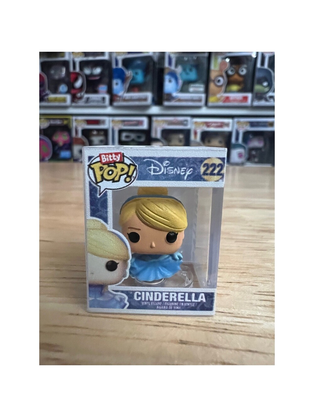 BITTY Cinderella 1-Inch Funko Pop #222 Disney Princesses Movies Animation Walt